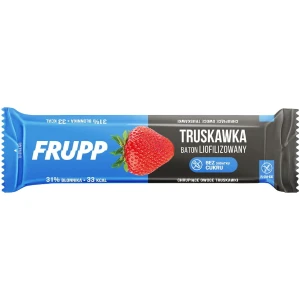 FRUPP Truskawka - baton liofilizowany 10g Celiko bez dodatku cukru, bez glutenu