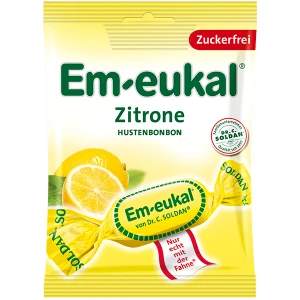 Cytryna cukierki bez cukru 75g Em-eukal Classic Dr. C. Soldan z Niemiec