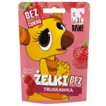 Żelki TRUSKAWKA bez dodatku cukru 35 g BeRAW! Kids