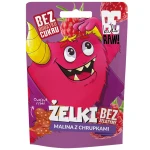 Żelki MALINA Z CHRUPKAMI bez dodatku cukru 35 g BeRAW! Kids