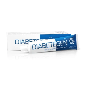 DIABETEGEN 40g ze srebrem, maść wspomagająca regenerację skóry po wkłuciach