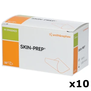 SKIN-PREP chusteczki do ochrony skóry, pod przylepiec - 10 szt.