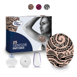Plastry ochronne na sensor CGM do monitorowania glikemii CureTape Sensor Patches, 25 szt.