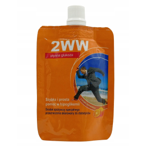 Płynna glukoza 2WW o smaku pomarańczowym - 24ml