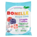 Żelki o smaku jeżyny i truskawki bez dodatku cukru Bonelle 90g
