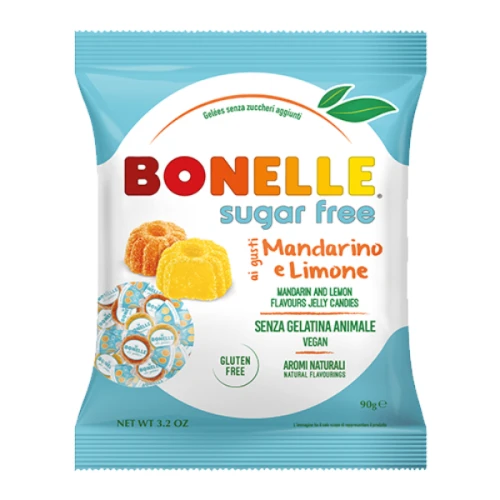Bonelle żelki bez cukru o smaku cytryny i mandarynki