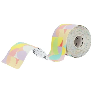 Taśma do kinesiotapingu yellowTAPE - pastelowy abstrakt, 5cm x 5m 