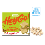 Czekolada biała z prażonymi pistacjami bez dodatku cukru 60g Torras HeyGo!