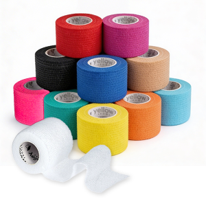 Bandaż kohezyjny yellowBAND - 5cm x 4,5m - różne kolory