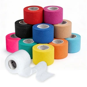 Bandaż kohezyjny yellowBAND - 5cm x 4,5m - różne kolory