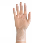 Rękawice jednorazowe winylowe bezpudrowe półprzezroczyste Zarys