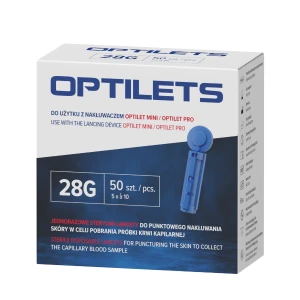 OPTILETS lancety jednorazowe 50 szt
