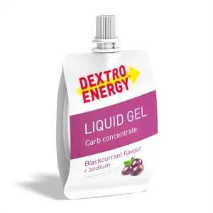 Płynna glukoza Dextro Energy Liquid żel Czarna porzeczka z Sodem