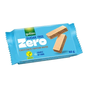 GULLÓN Wafle czekoladowe bez dodatku cukru 60g