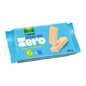 GULLÓN Wafle waniliowe bez dodatku cukru 60g