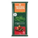 Czekolada gorzka 80% ze stewią bez dodatku cukru 75g TRAPA